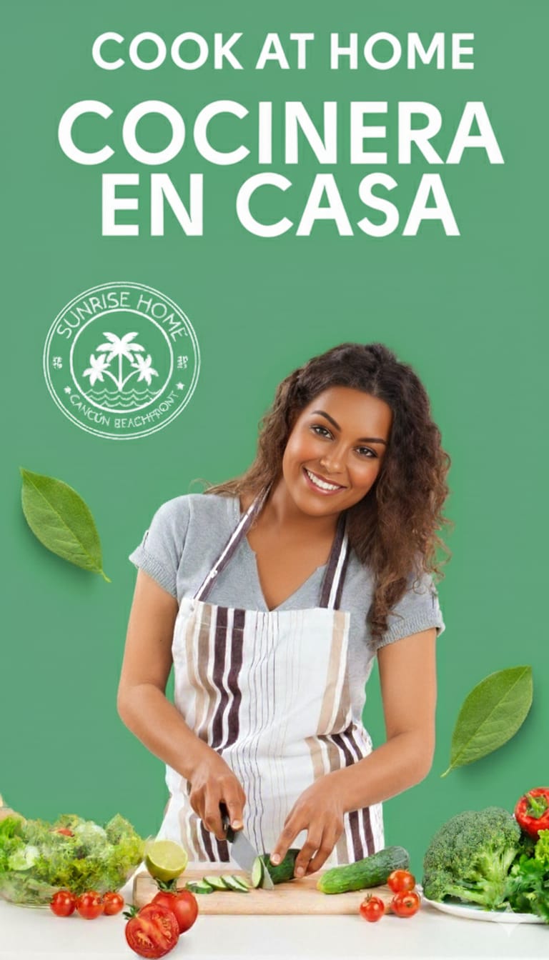 Chef a domicilio preparando platillos gourmet